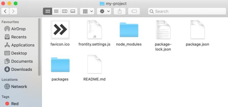 Frontity projects.