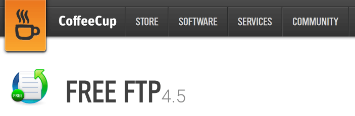 The Free FTP homepage.
