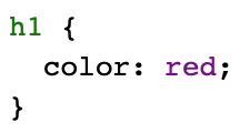 An example of CSS code.
