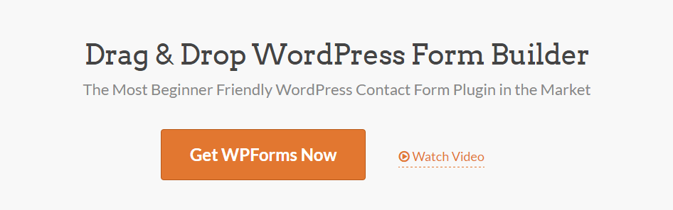 WordPres Form Builder